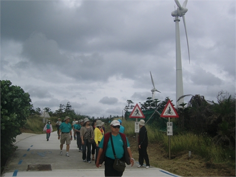 101.04.25~27澎湖參訪:馬公-參觀中屯風力發電